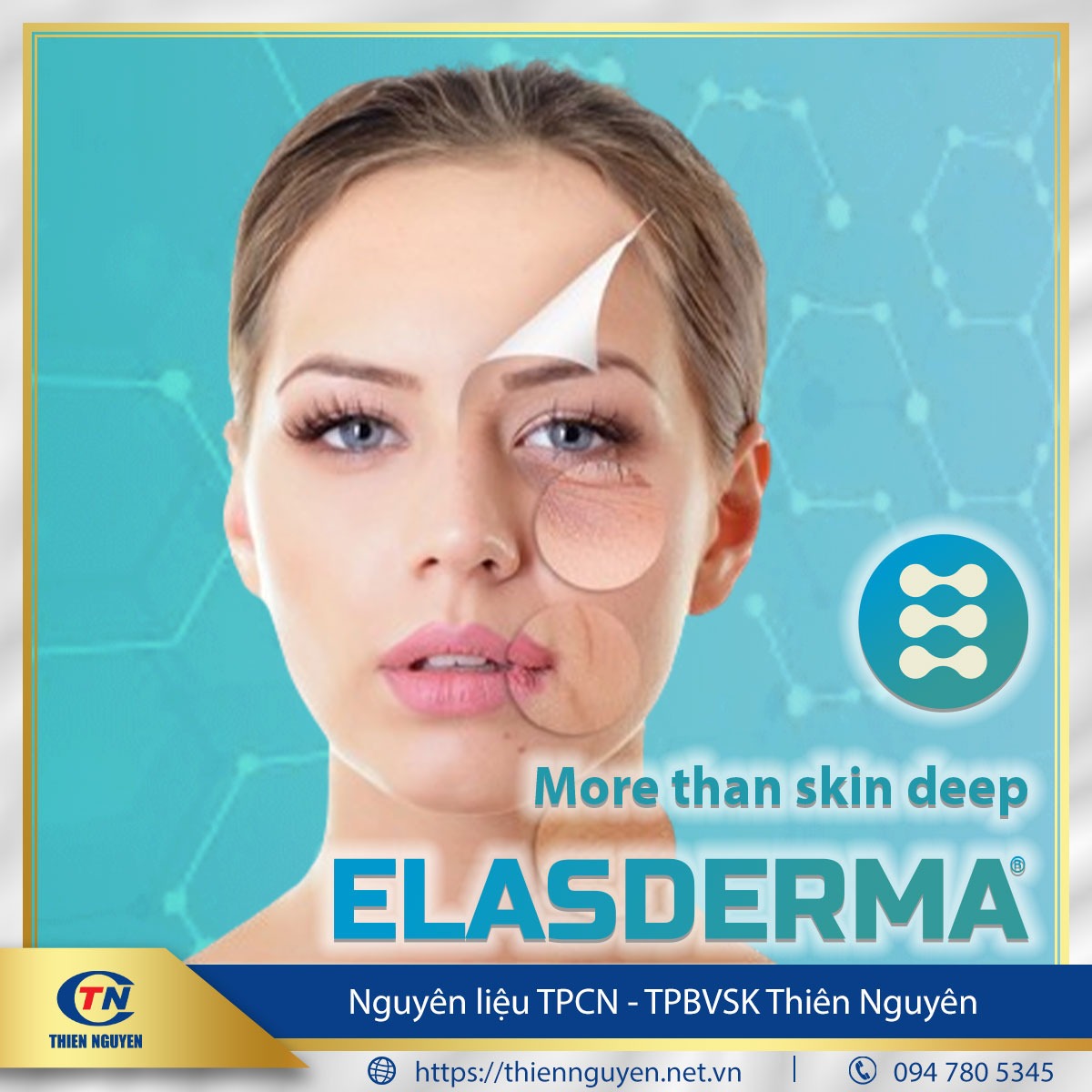 Elasderma® – Elastin thủy phân