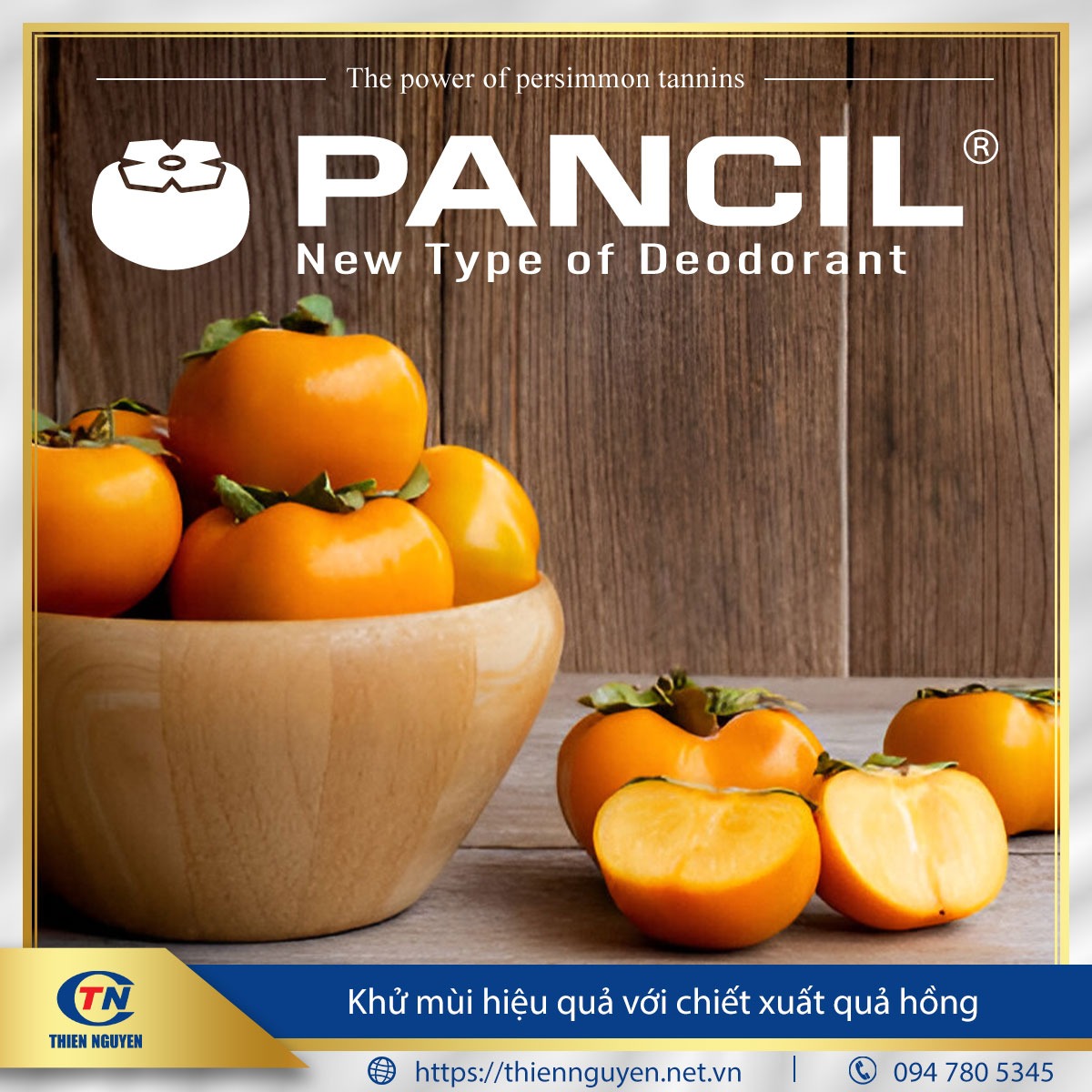 Pancil® - Chiết xuất quả hồng (Persimmon extract)