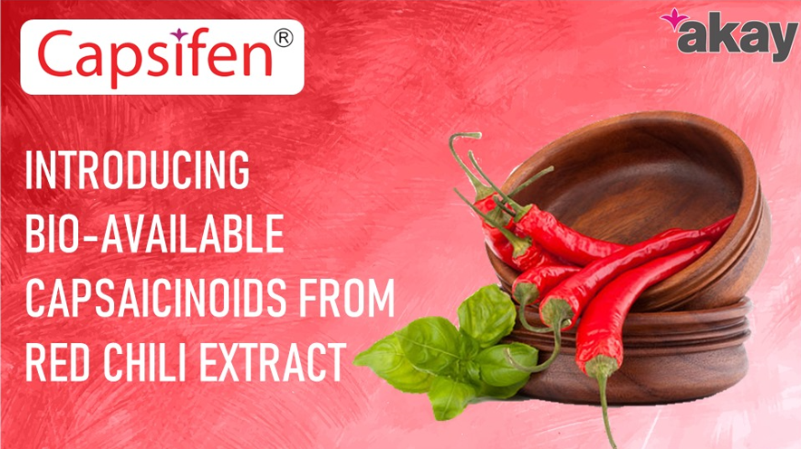 Capsifen® là chiết xuất ớt đỏ (Chili extract) chứa 2.8% Capsaicinoid giúp giảm cân hiệu quả