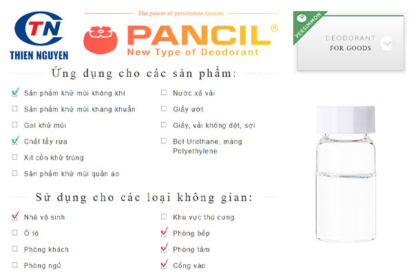 Pancil® FG-22, Pancil® FG-25, Pancil® FG-30, Pancil® FG-60, Pancil® FG-70, Pancil® FG-99, Pancil® BZ-10, Pancil® PO-10