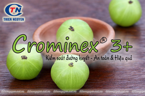 Nguyên liệu Crominex®3+ có tác dụng hạ đường huyết, phòng ngừa bệnh tiểu đường