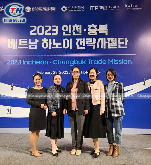 Thiên Nguyên tham dự hội chợ xúc tiến thương mại Việt Nam – Hàn Quốc