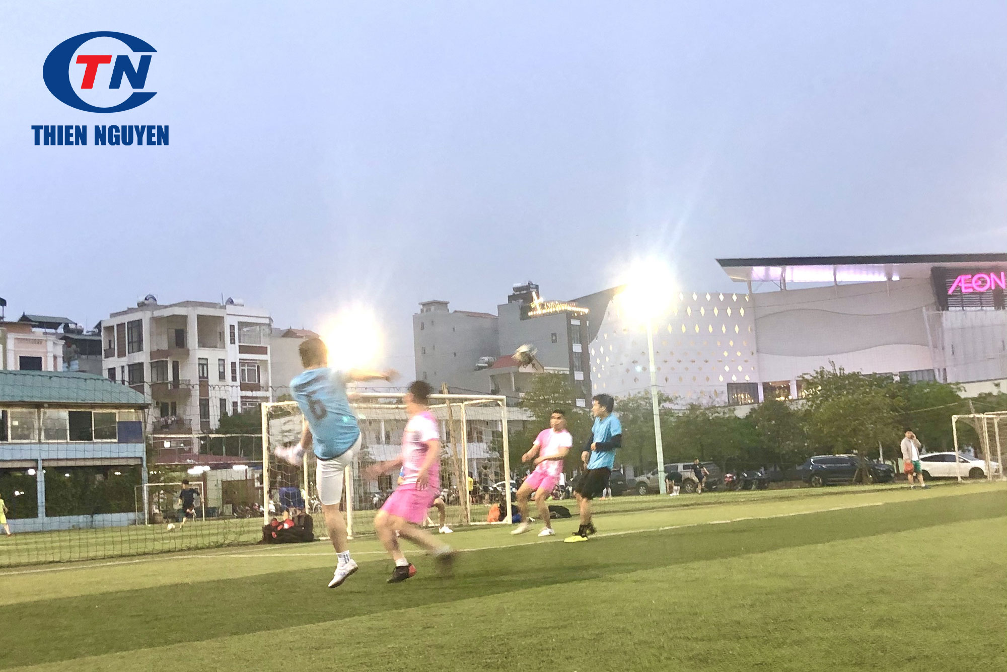 Giao hữu bóng đá Thiên Nguyên - Triệu Sơn
